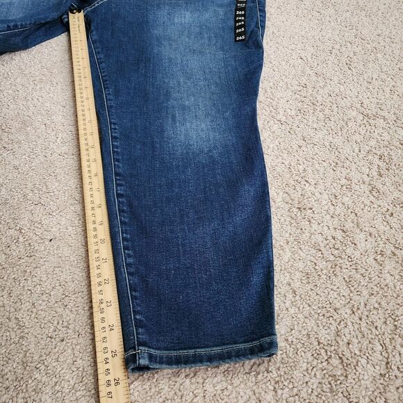 Torrid Jegging Jeans 26S Short 46x26 Blue High Rise Skinny 3 button - Picture 8 of 13